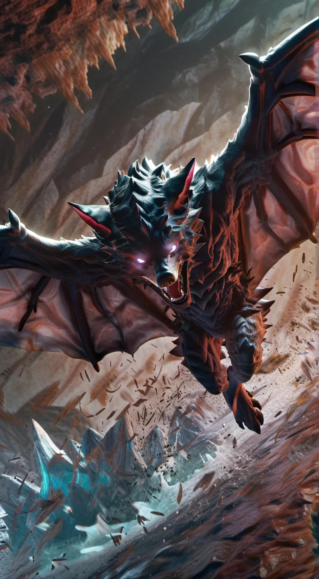 ai character: Nargracuga  background