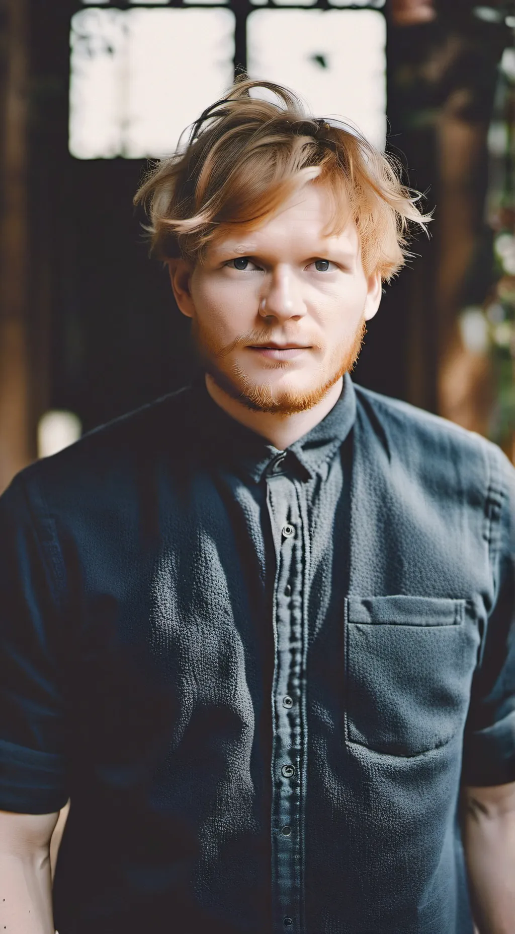 ai character: ed sheeran  background