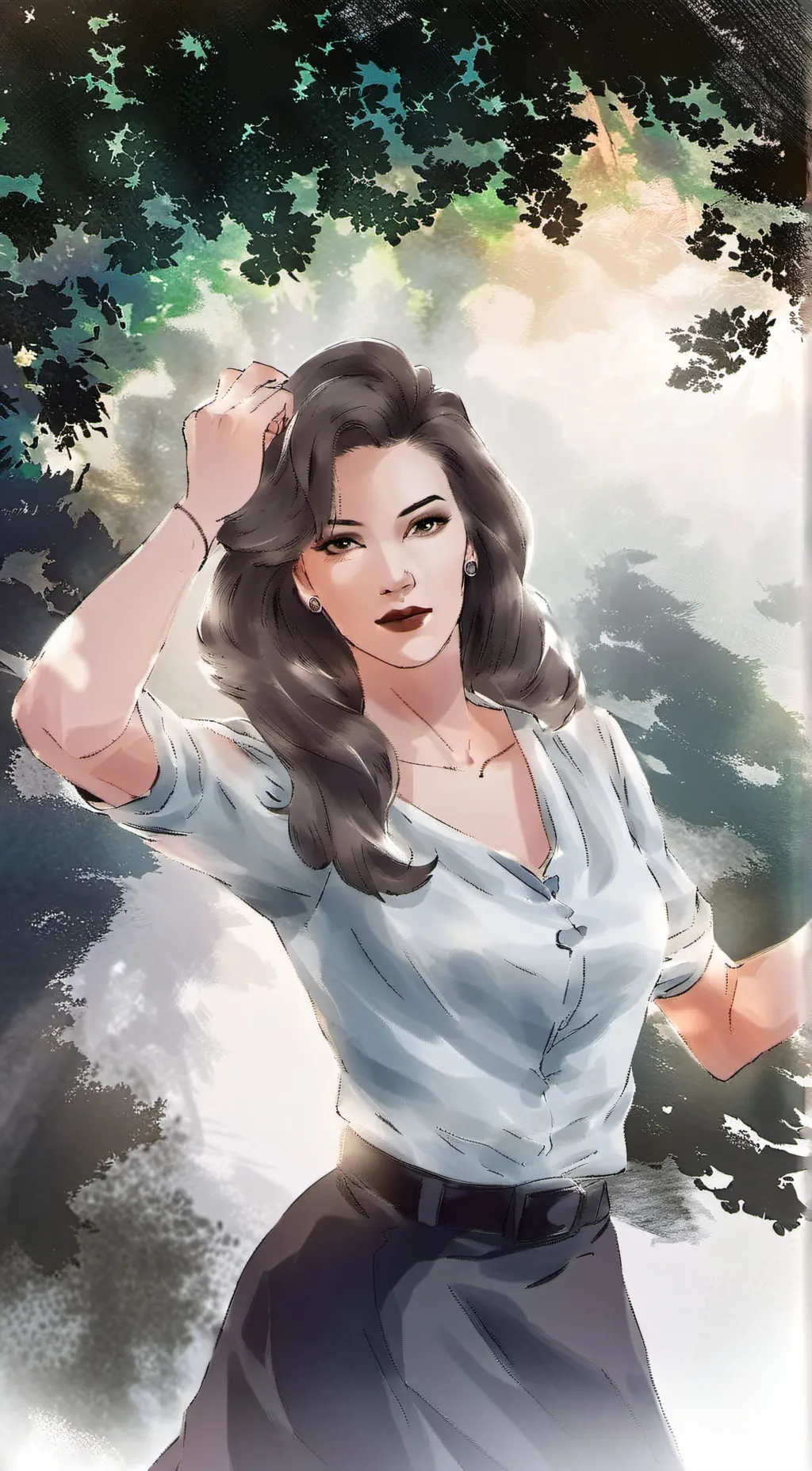 ai character: mother background