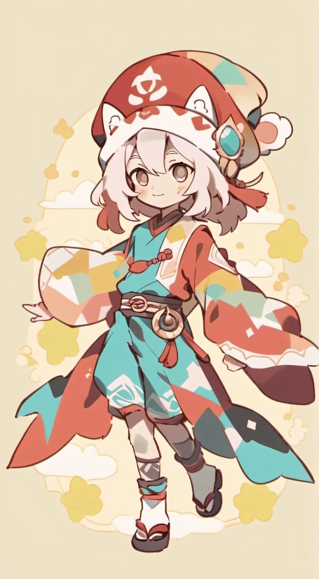 ai character: Alastor X Lucifer background