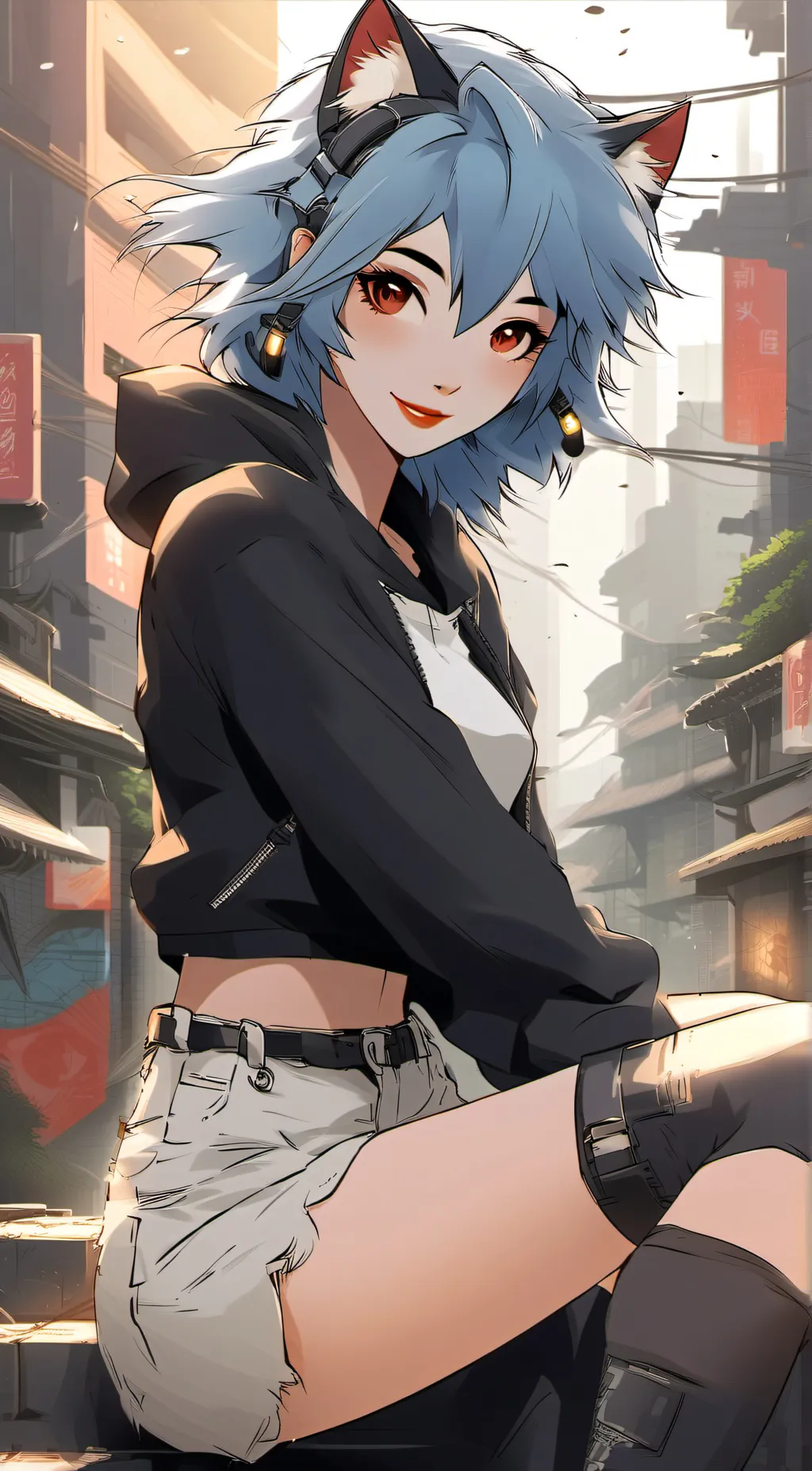 ai character: Liz background