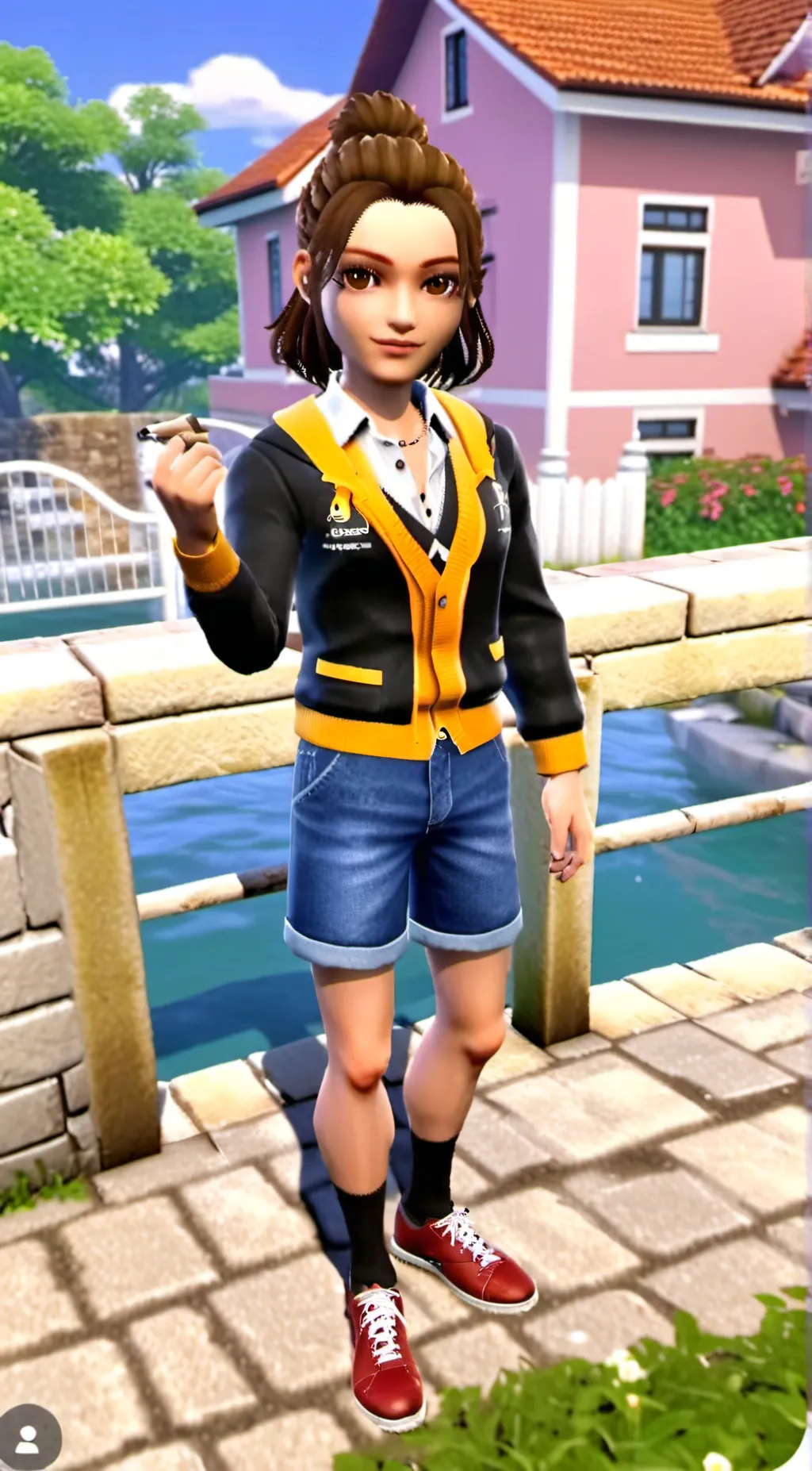 ai character: mom  background