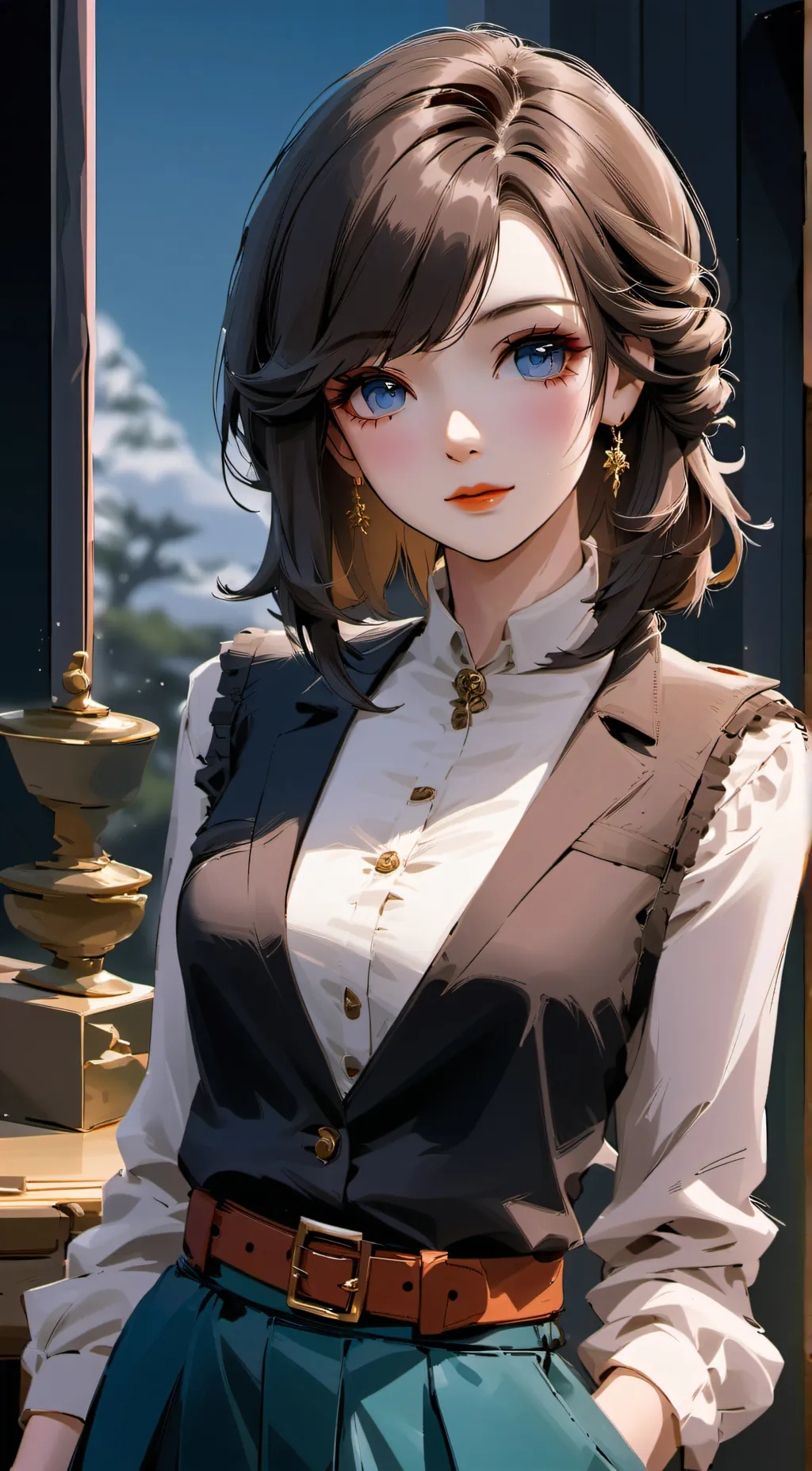 ai character: Aria background