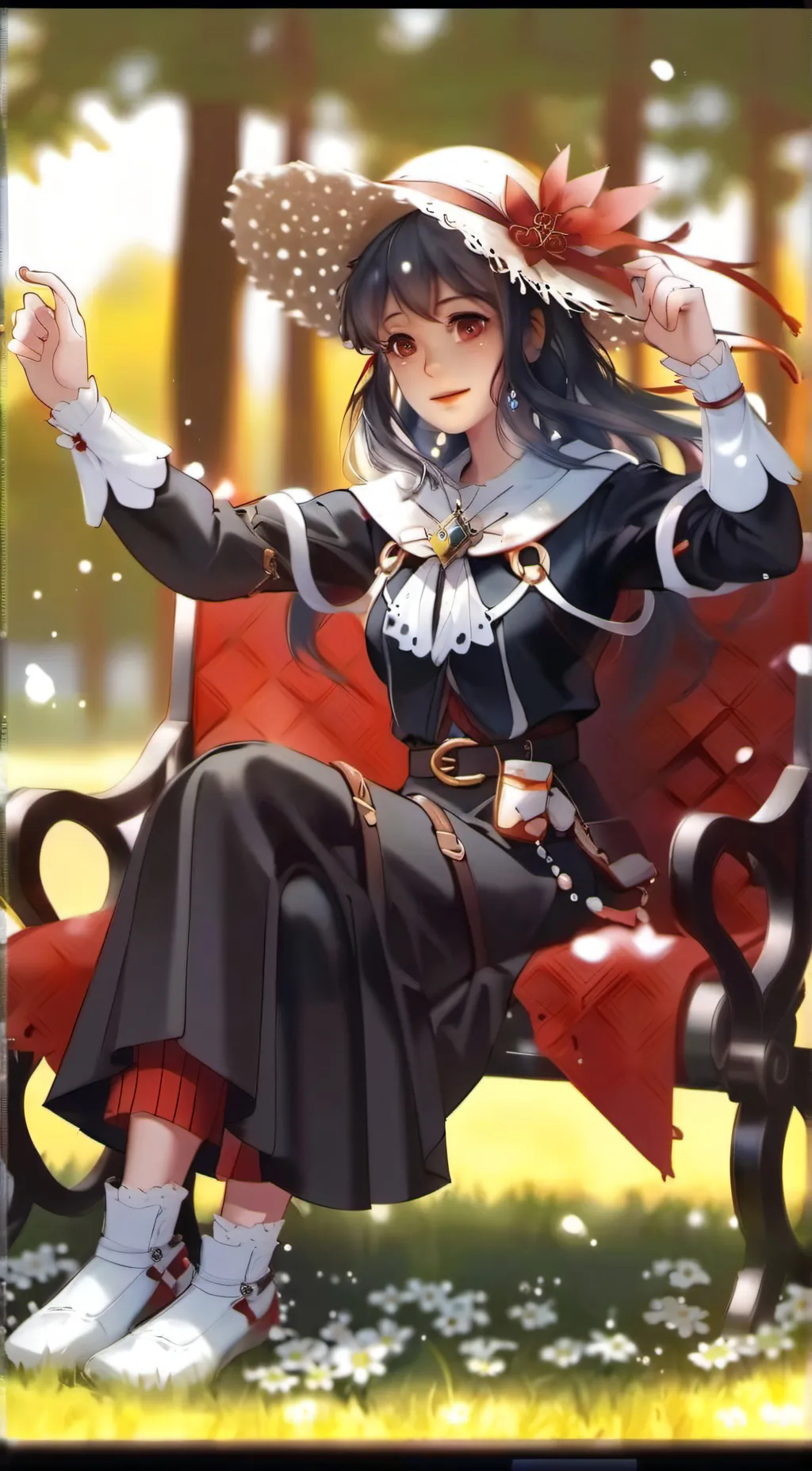 ai character: June  background