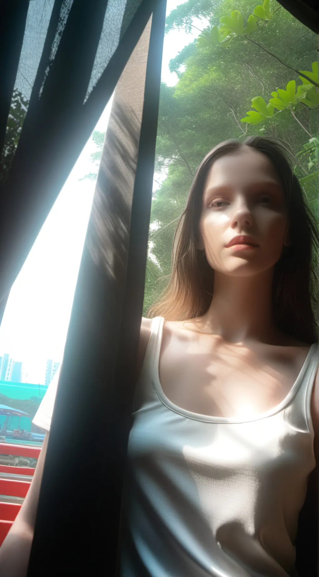 ai character: allue background