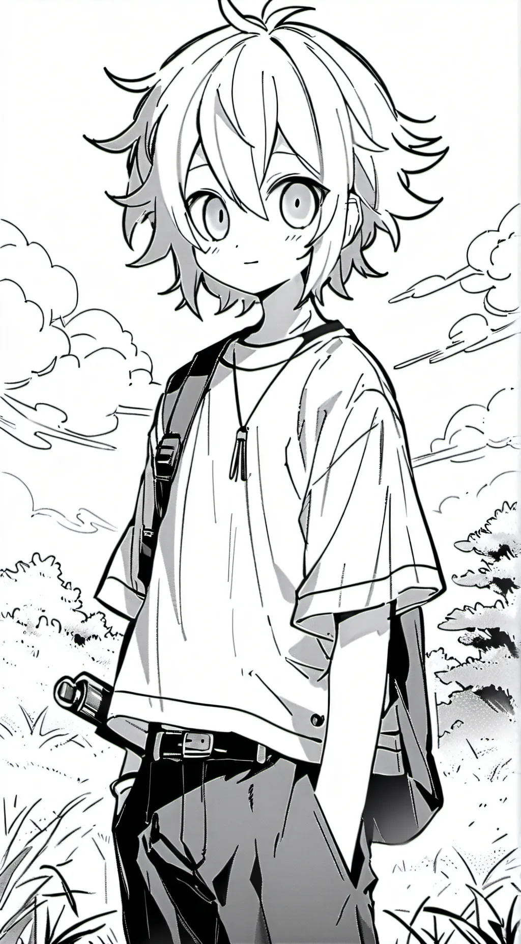 ai character: Melody background