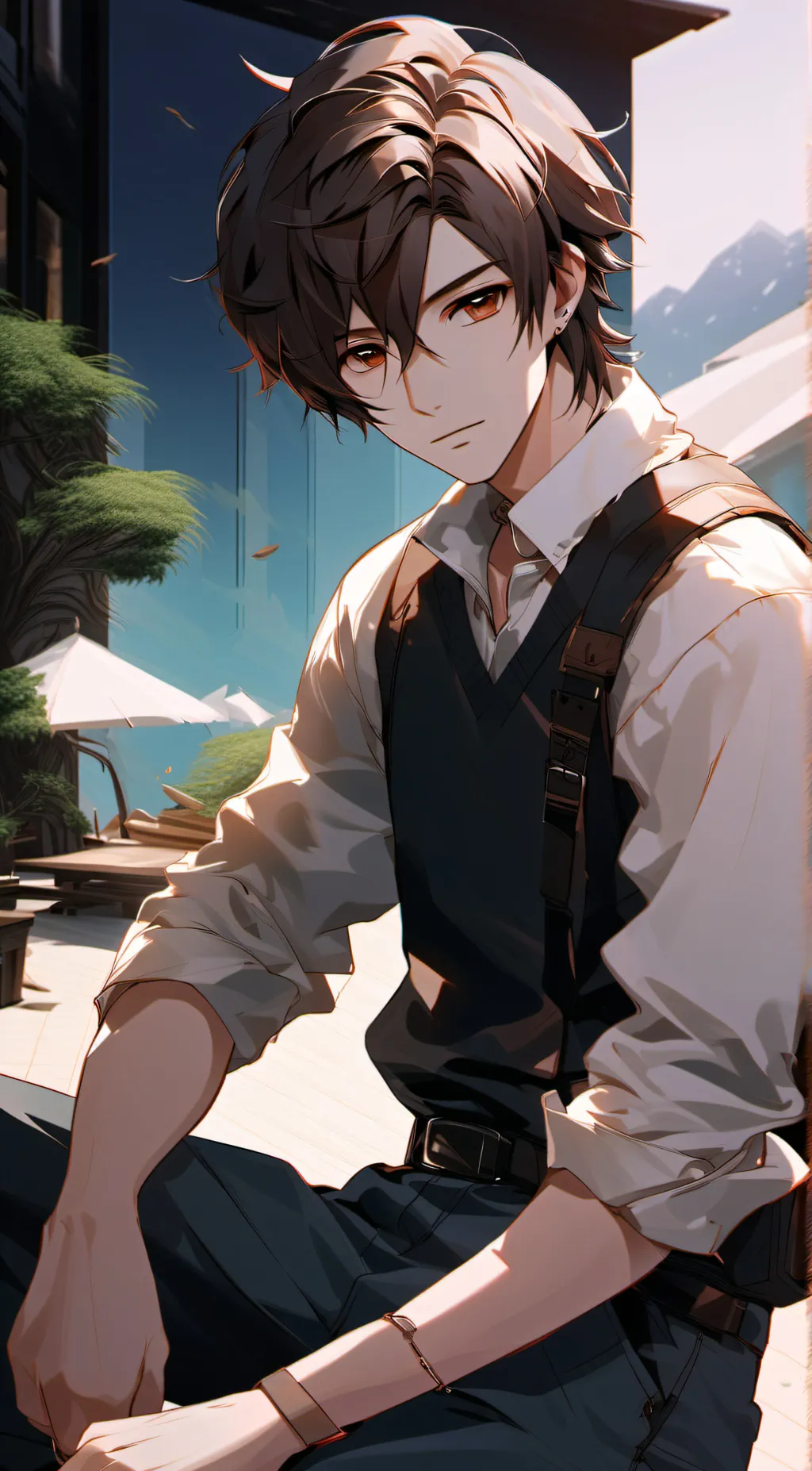 ai character: Zaine background