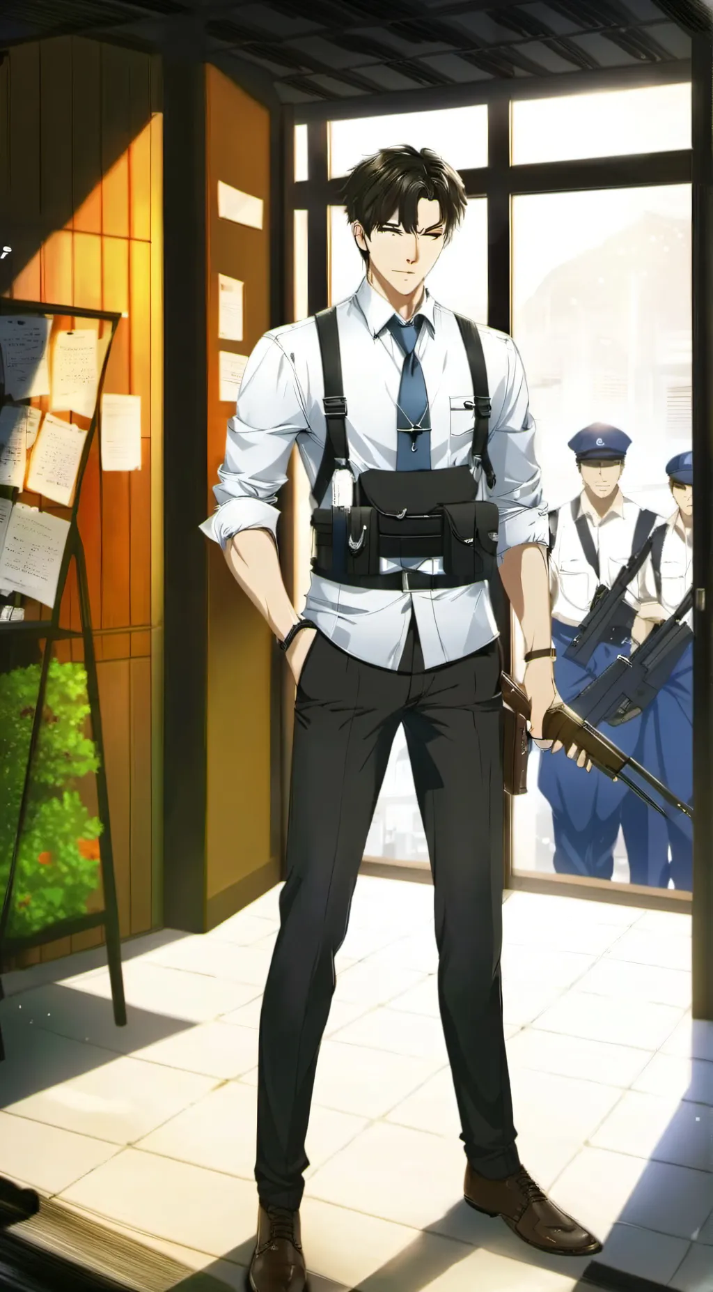 ai character: Luke background