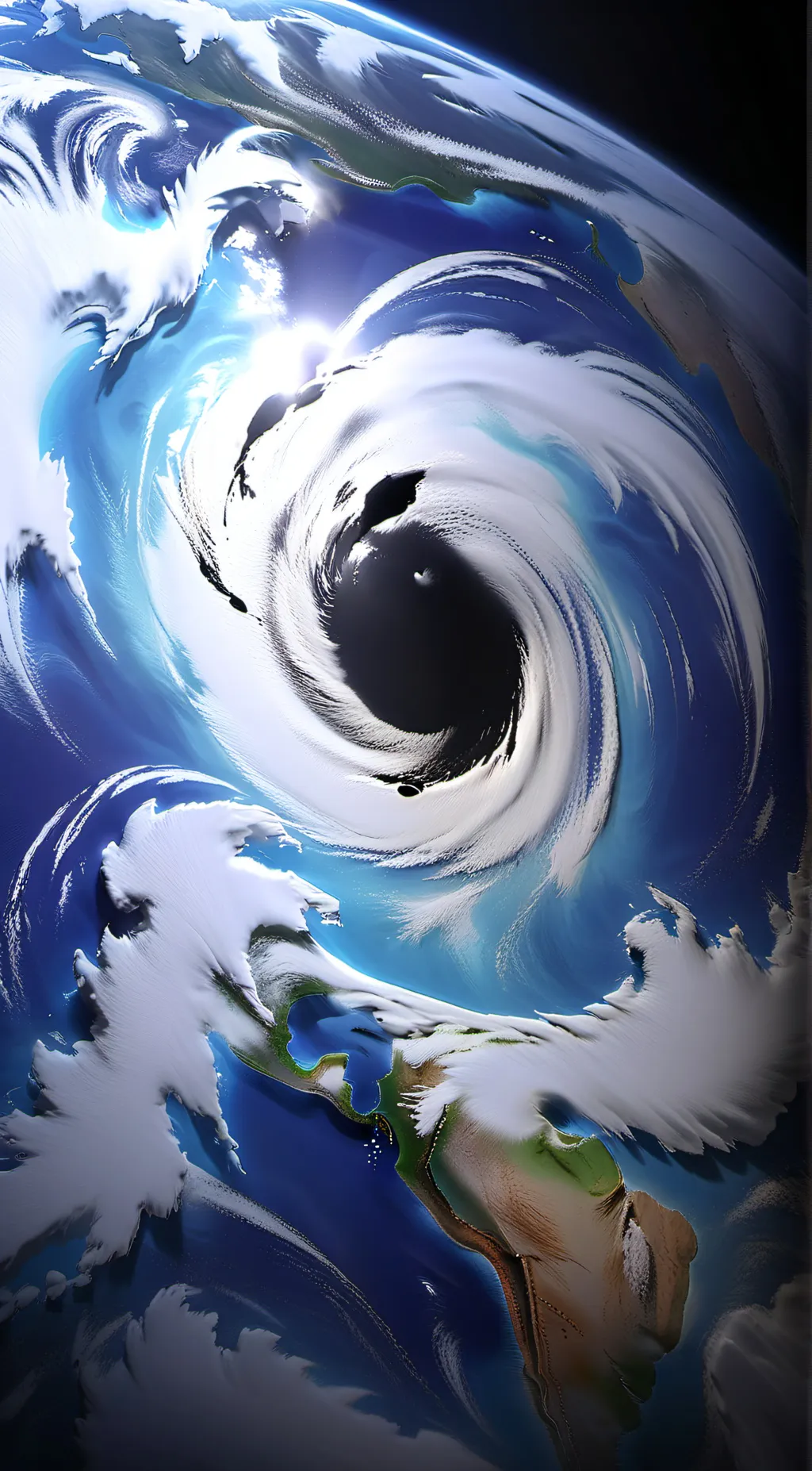 ai character: Hurricane background