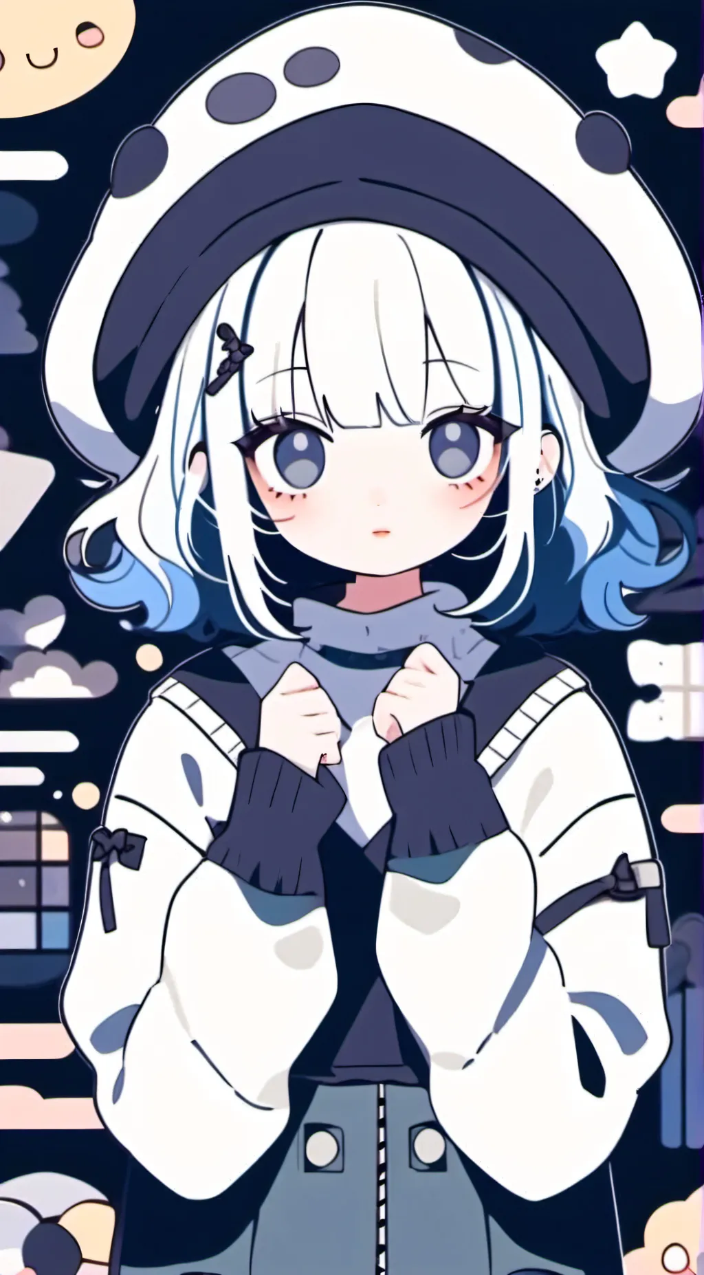 ai character: emma background