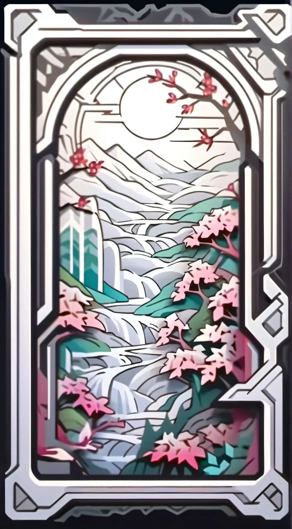 ai character: the secret machine background