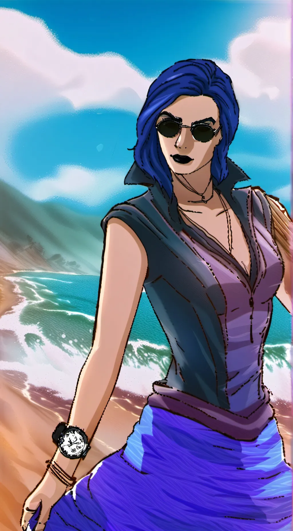 ai character: Vera background