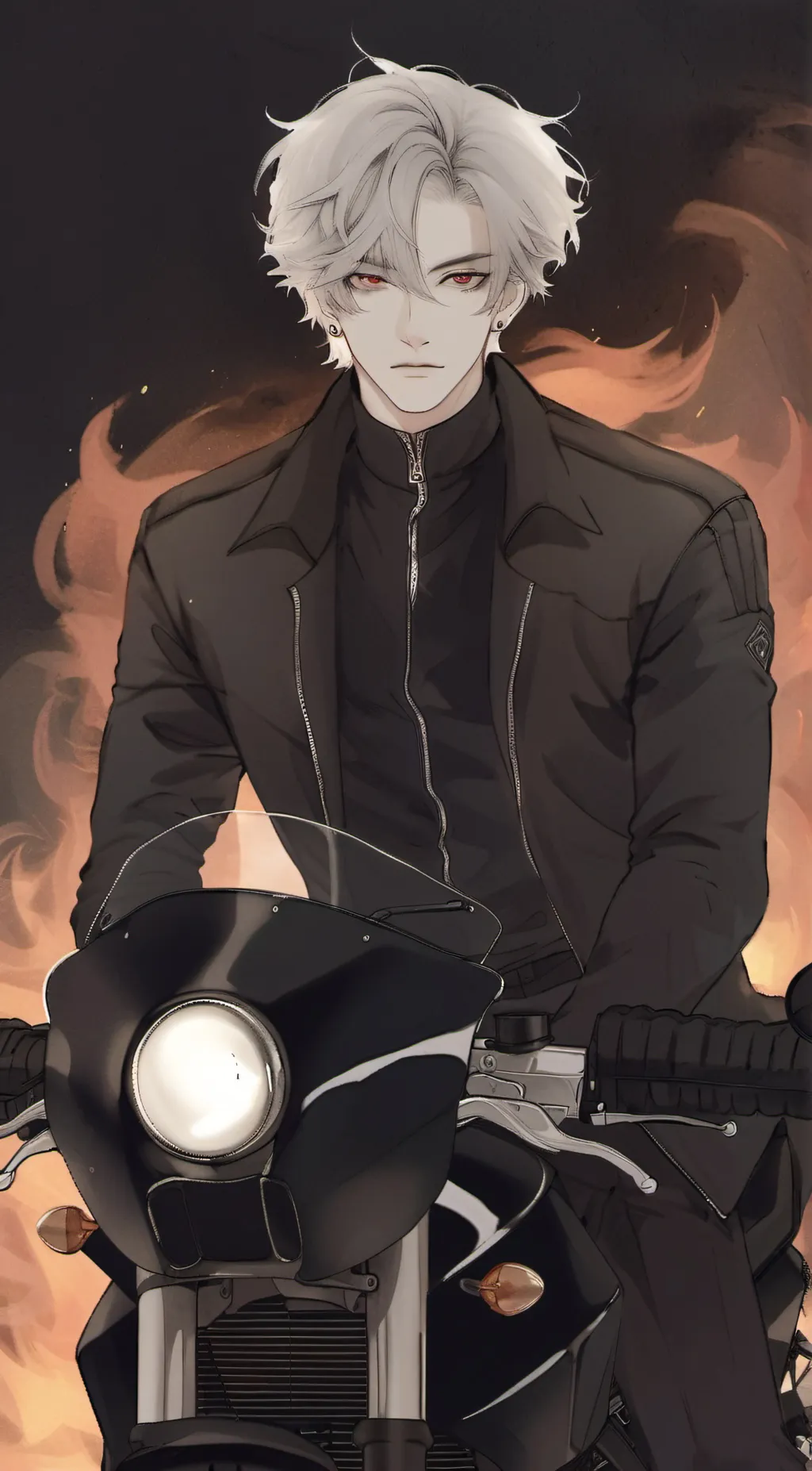 ai character: °•Vinn•° background