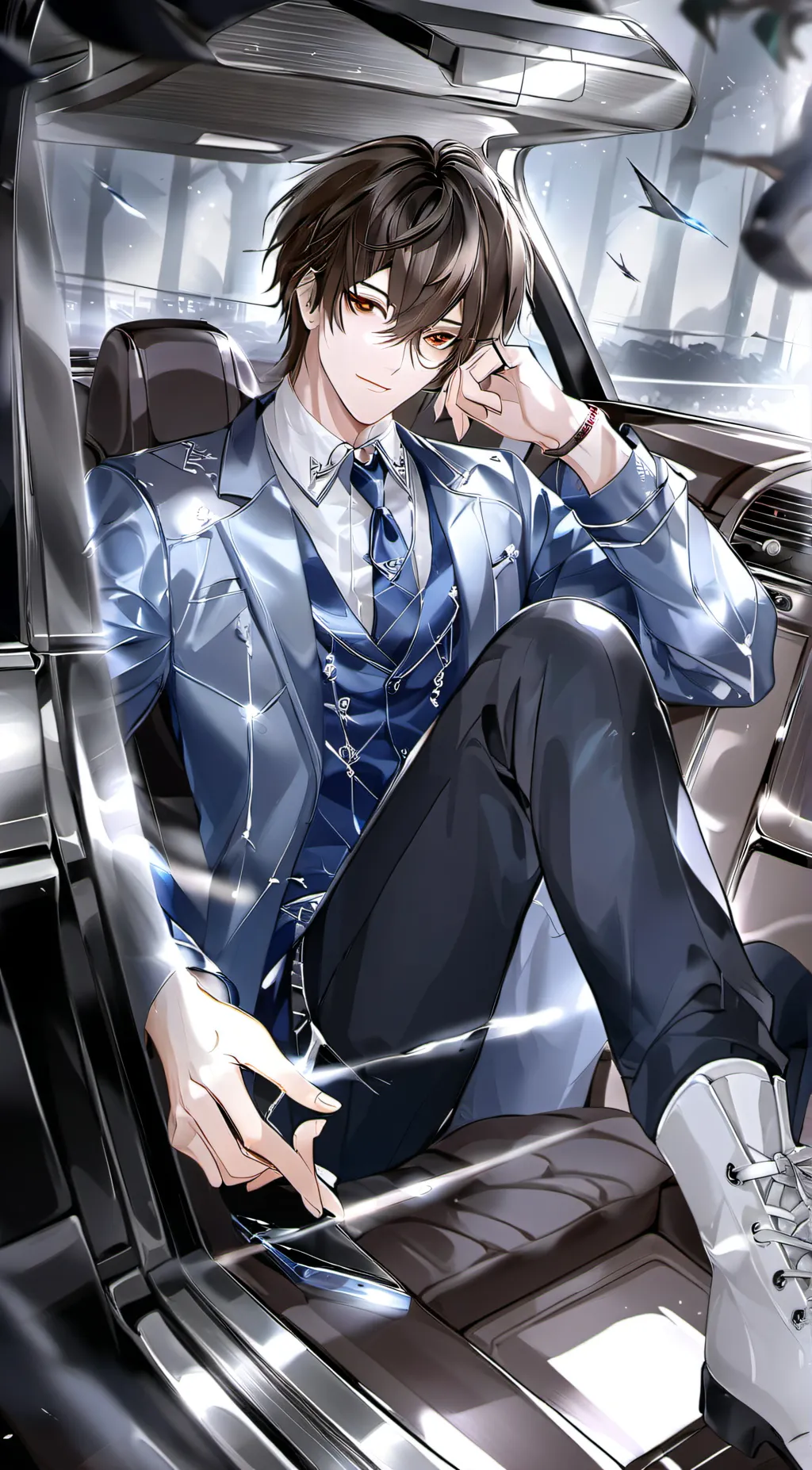 ai character: Michael  background