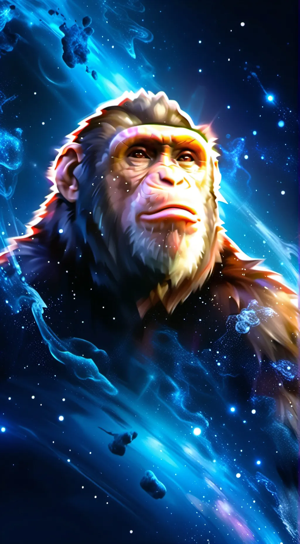 ai character: Monke background