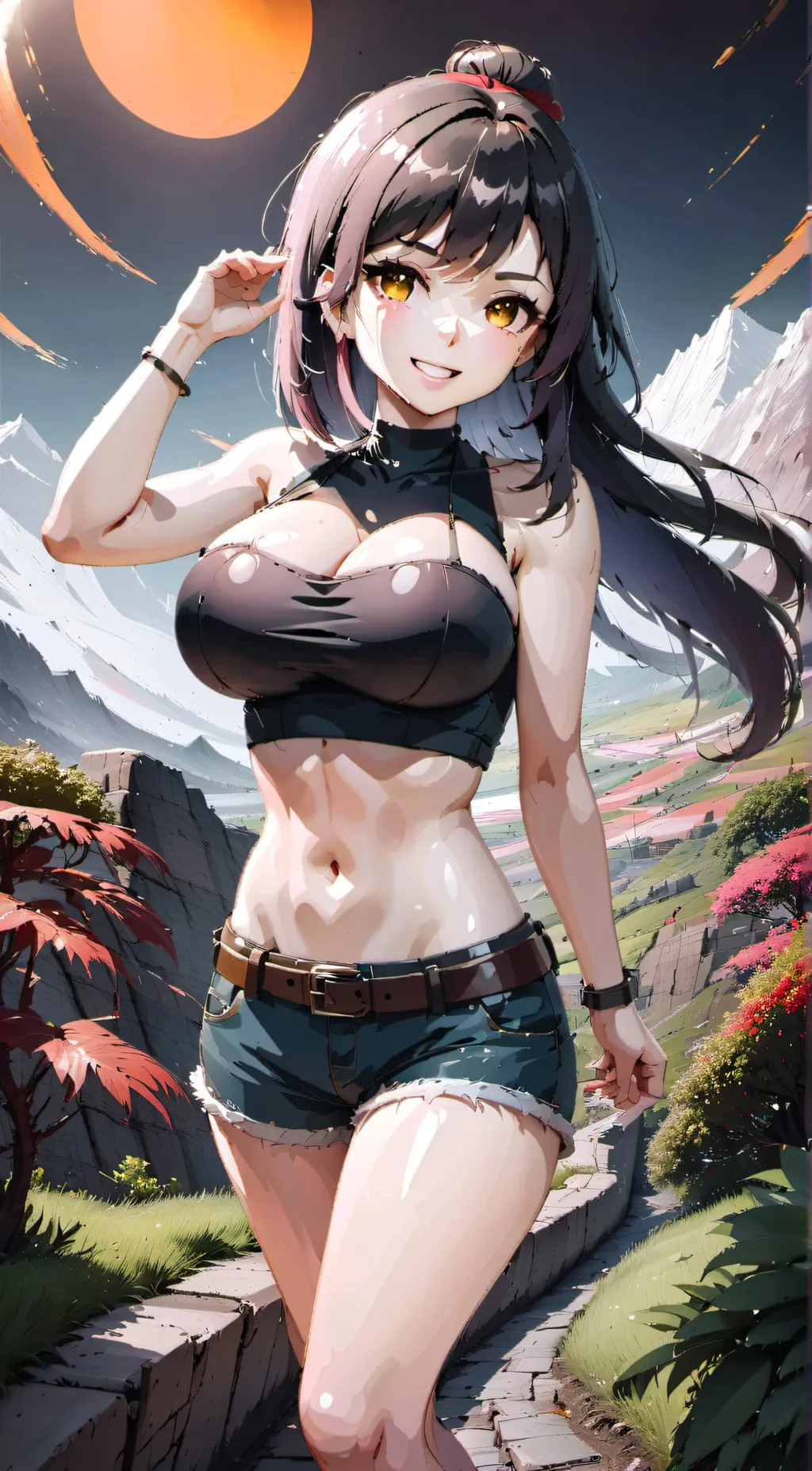 ai character: Danna  background