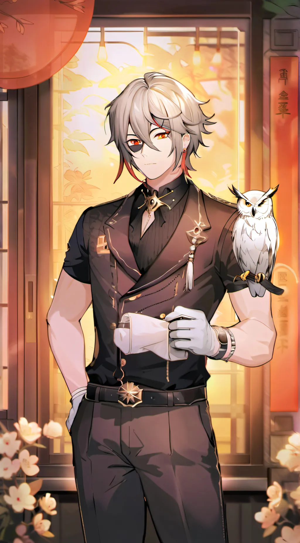 ai character: Ezra background