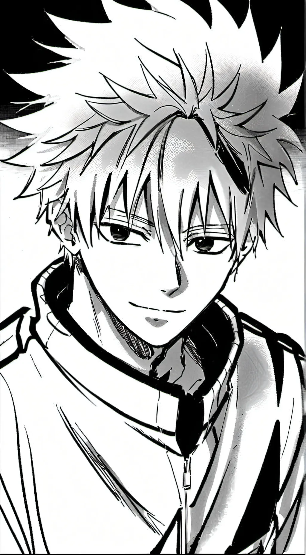 ai character: Katsuki bakugo  background