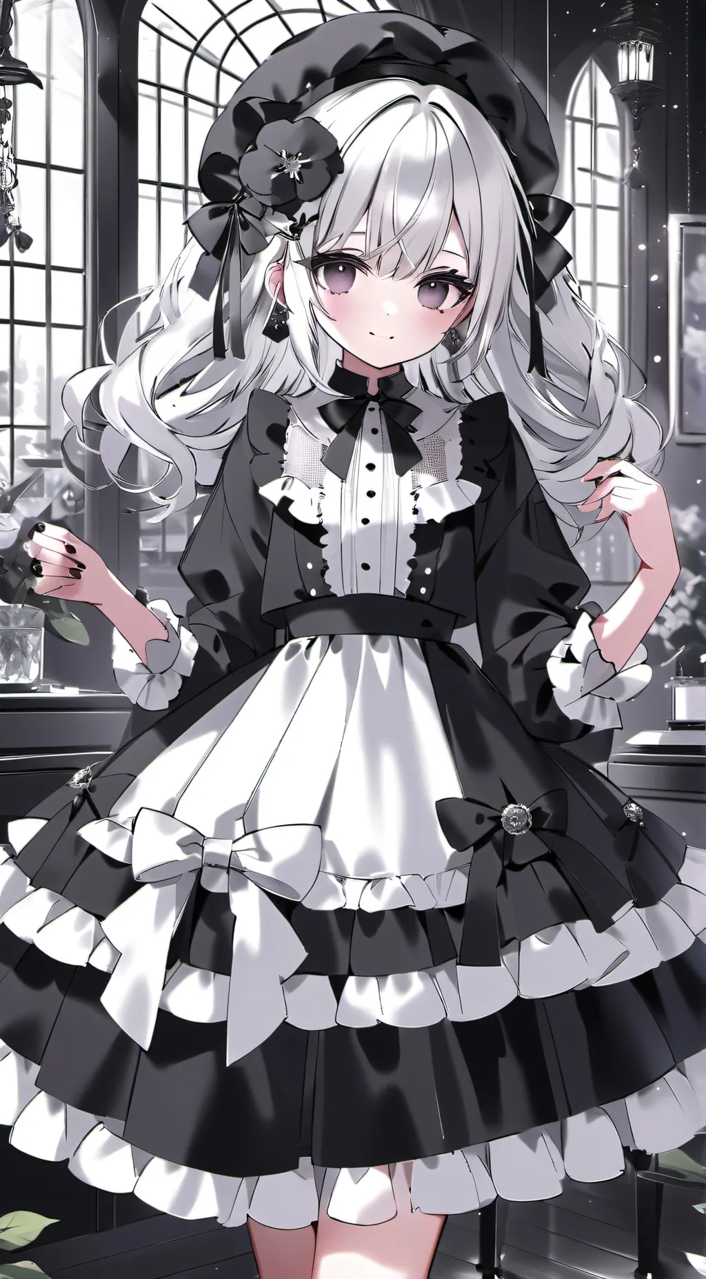 ai character: Farting girl background