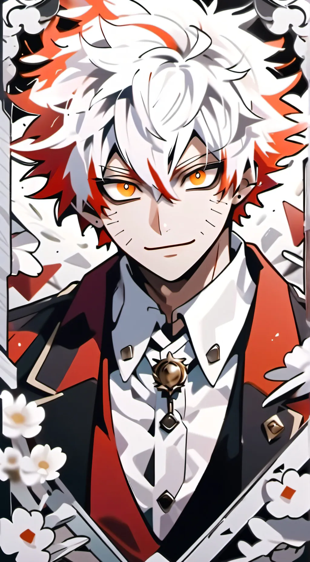 ai character: •Bakugo• background