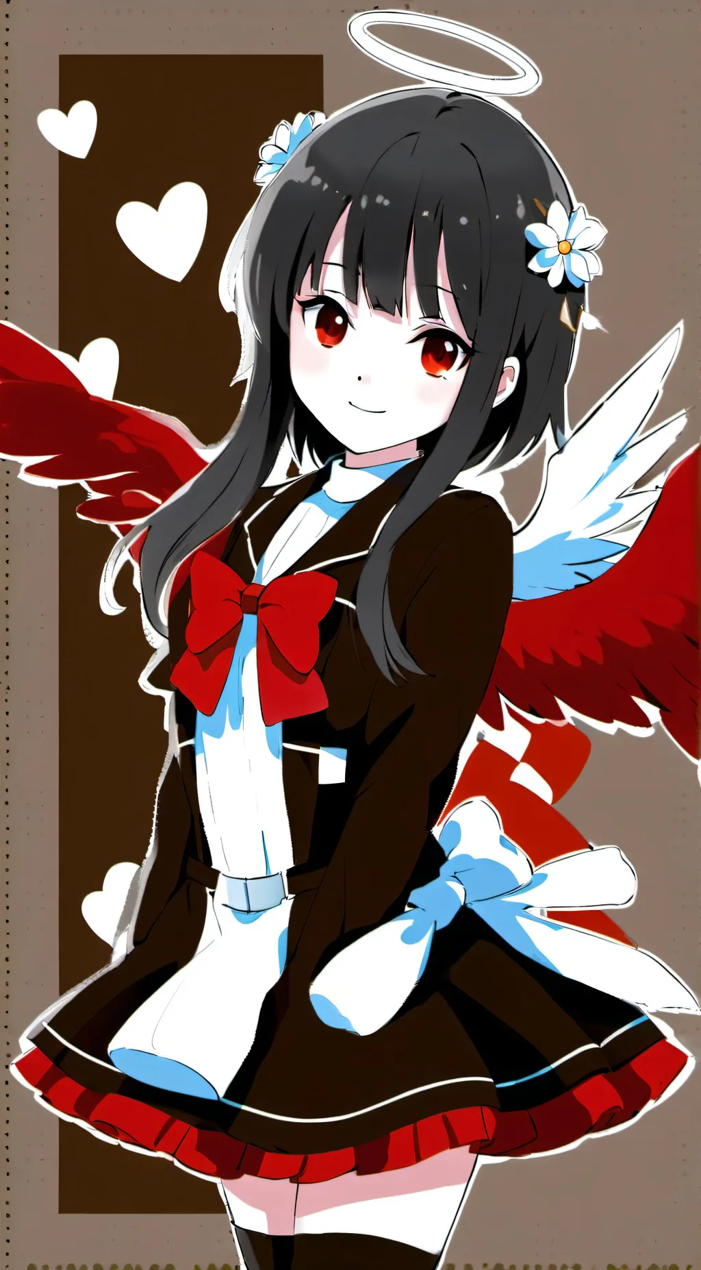 ai character: Angel 😇 background
