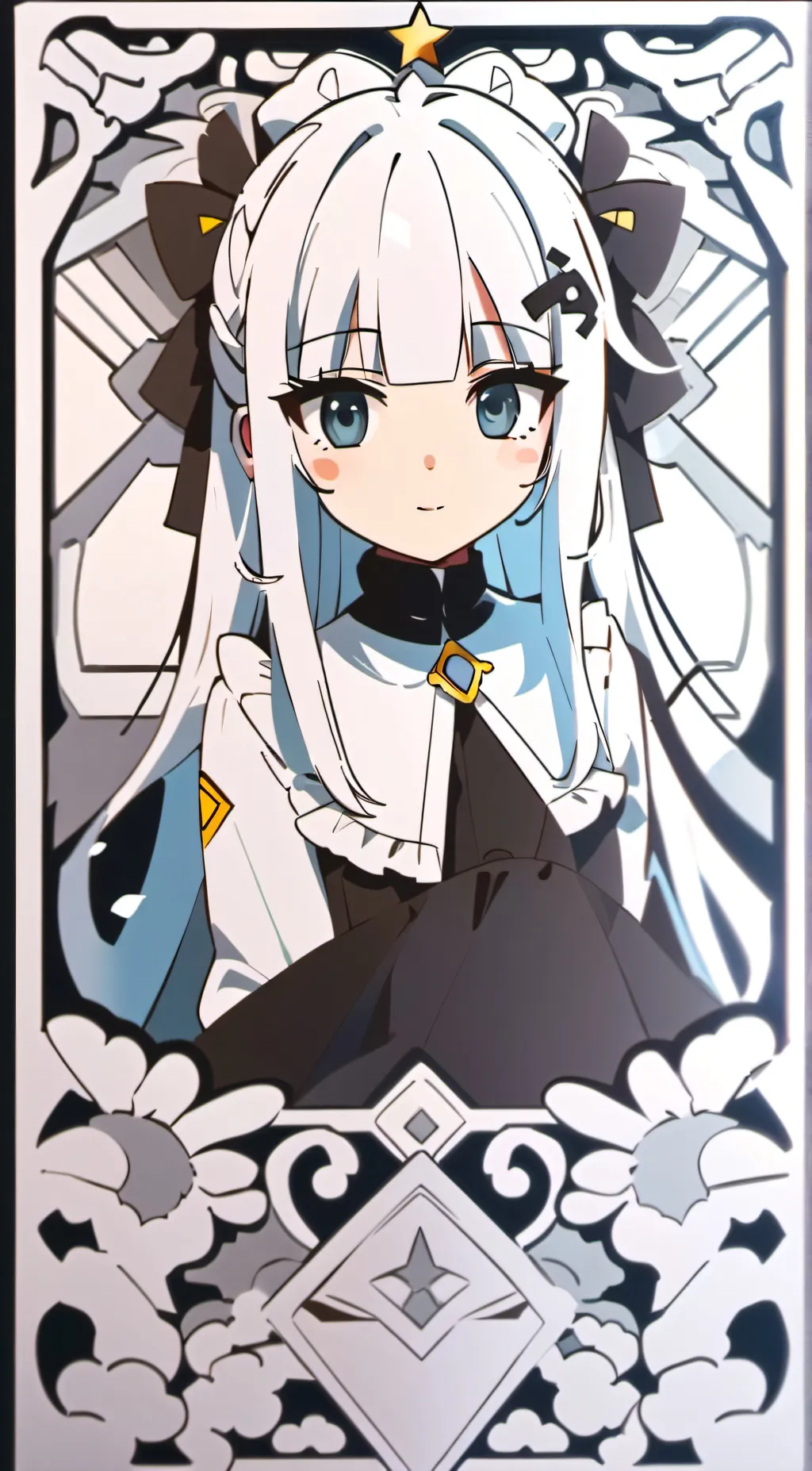 ai character: kitty background