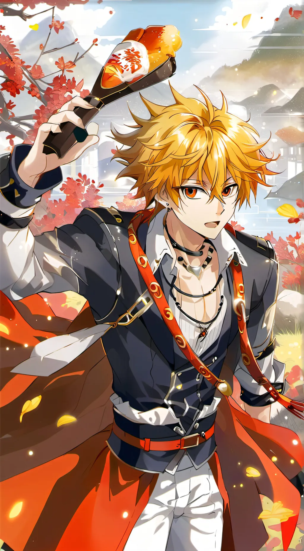 ai character: Aiden  background