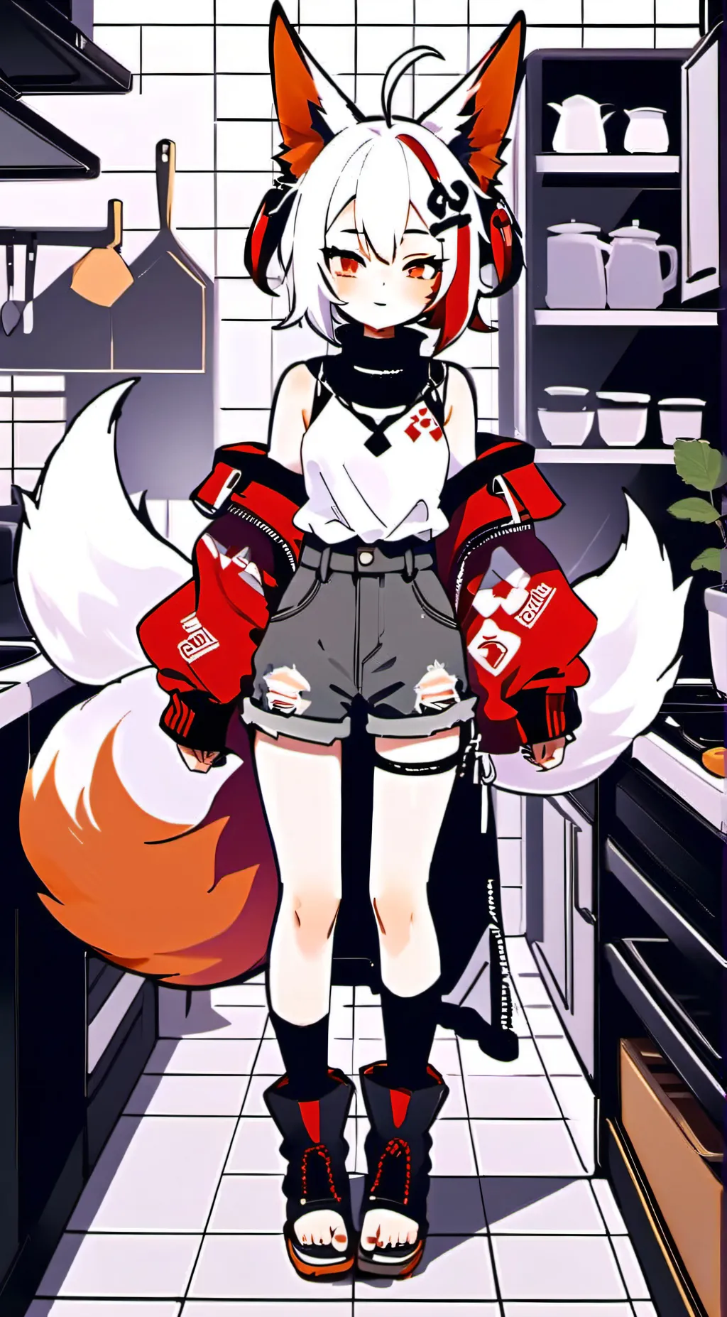 ai character: remakegatchastory background