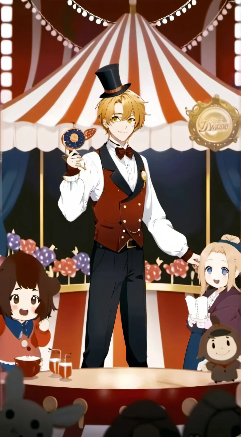 ai character: the amazing digita background