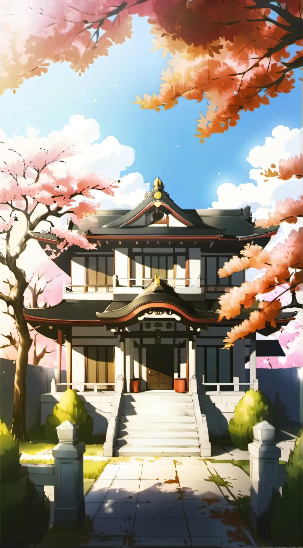 ai character: hashira traning background