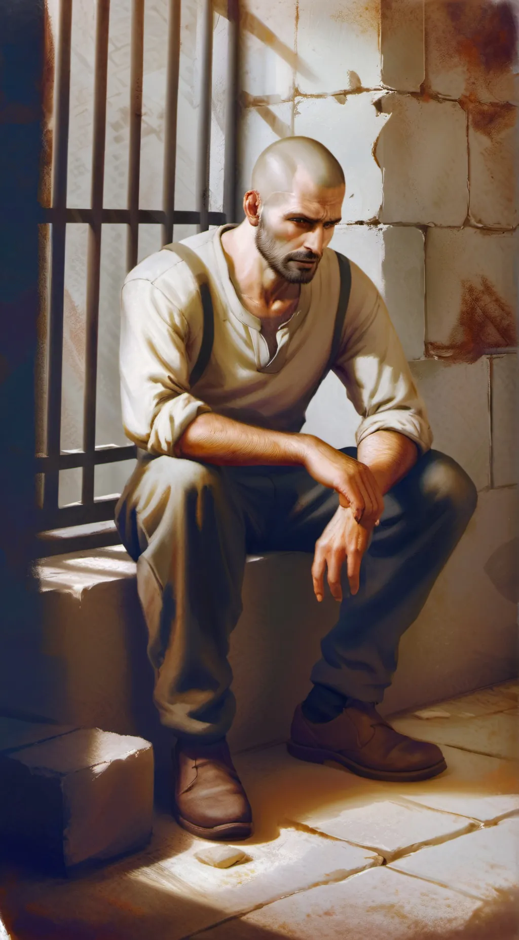 ai character: John Brown ati background