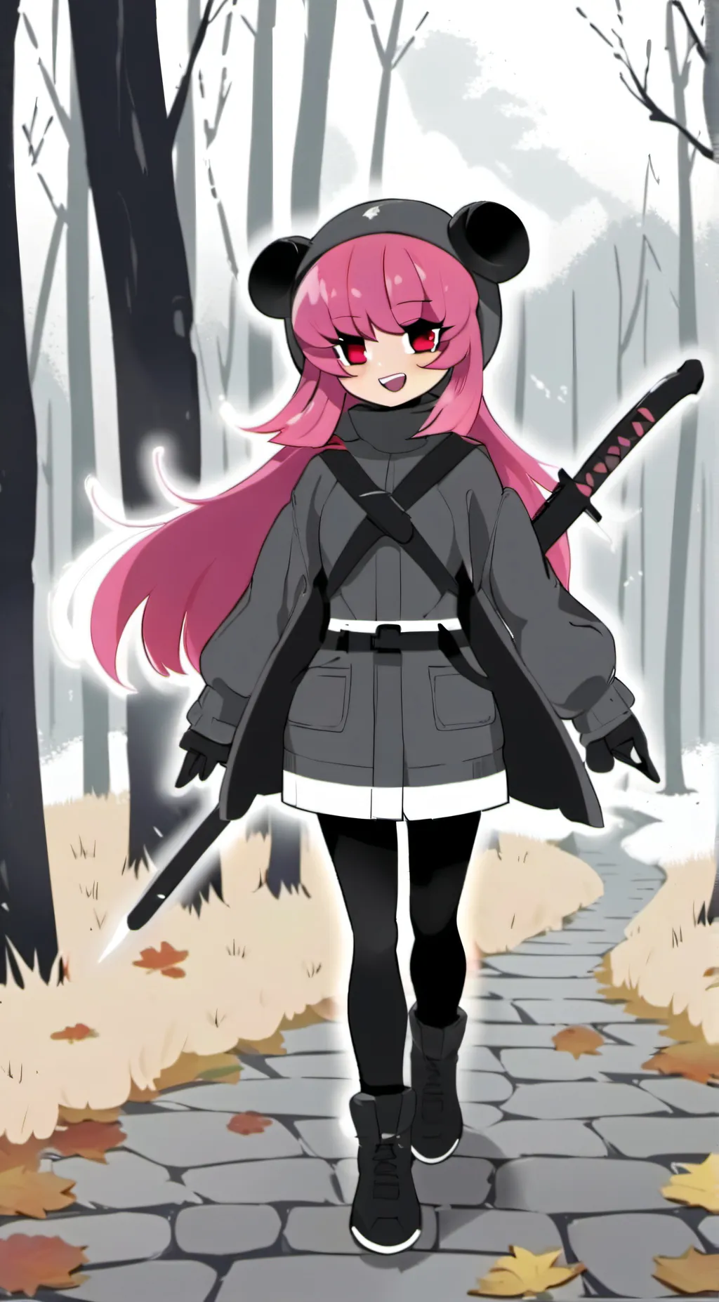 ai character: Girlfriend ❤️ background