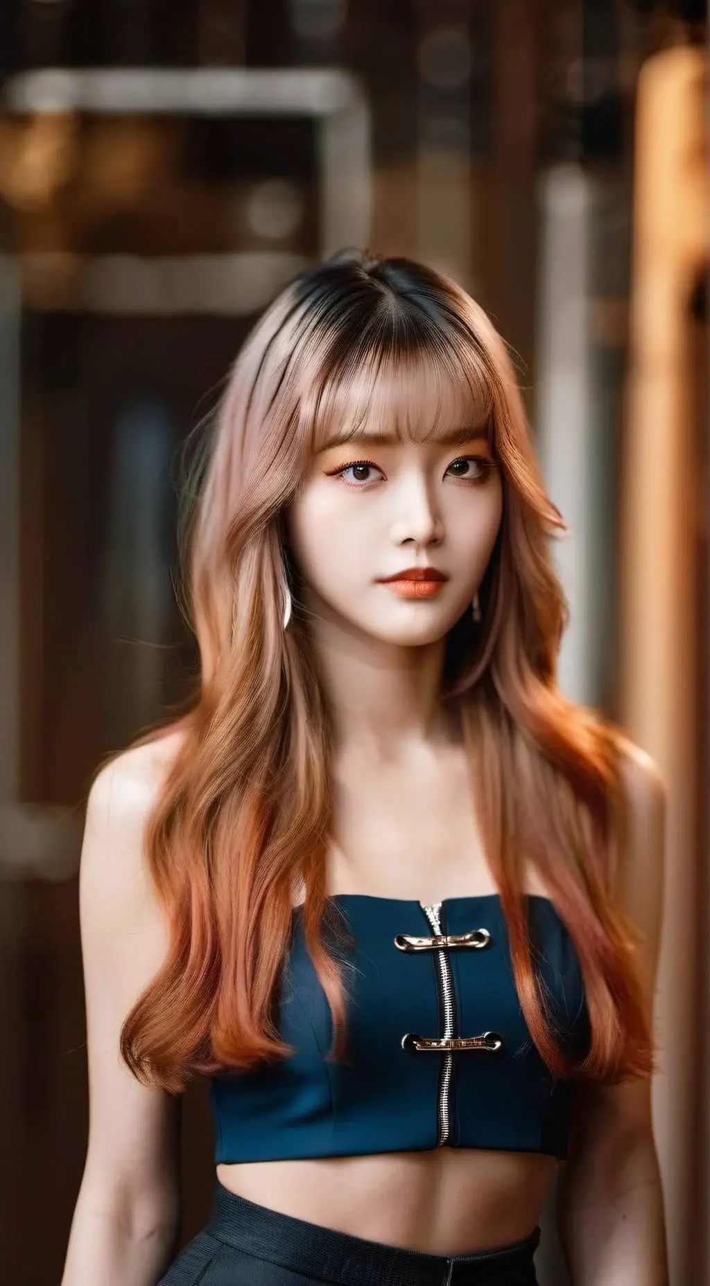 ai character: Lisa  background