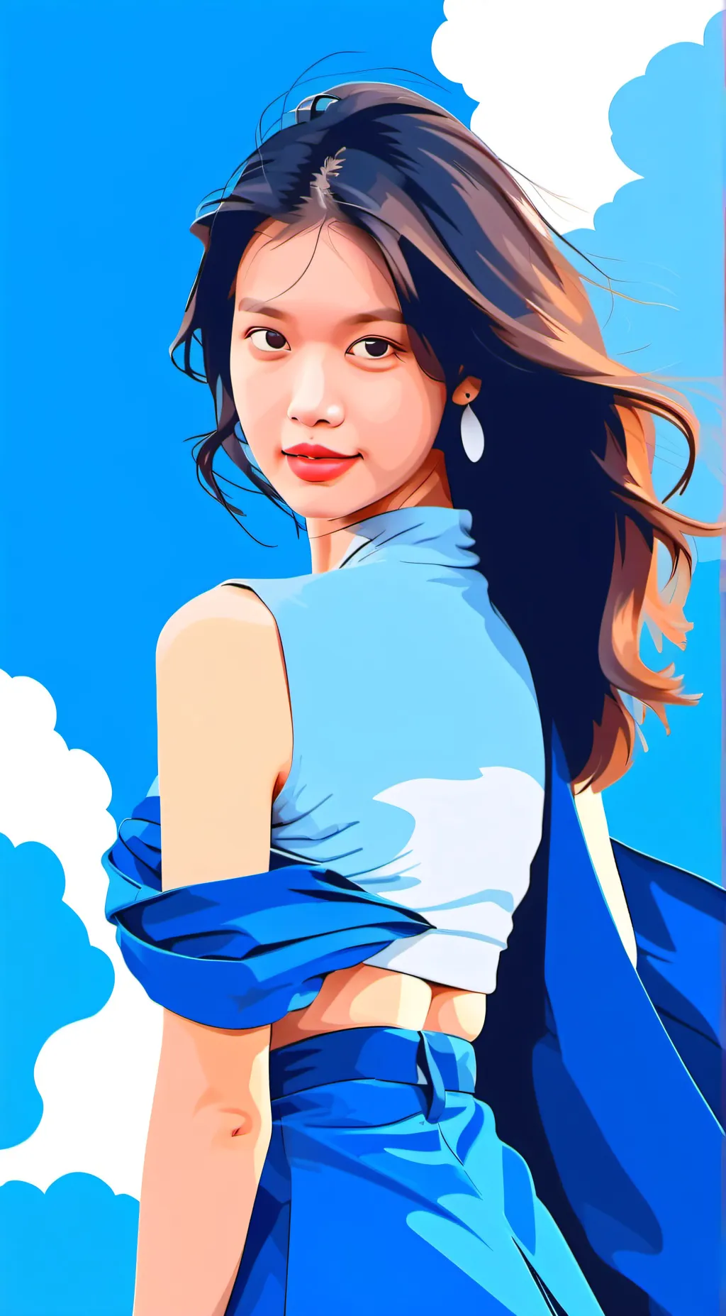 ai character: Noh Gyuri background