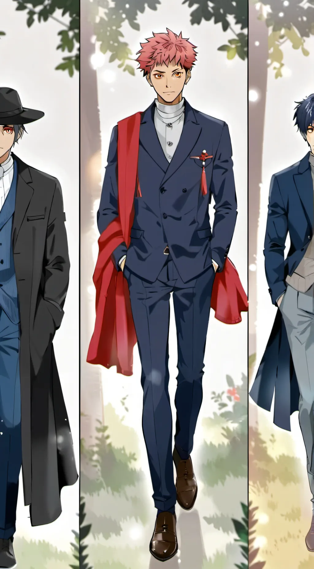 ai character: Yuji itadori background