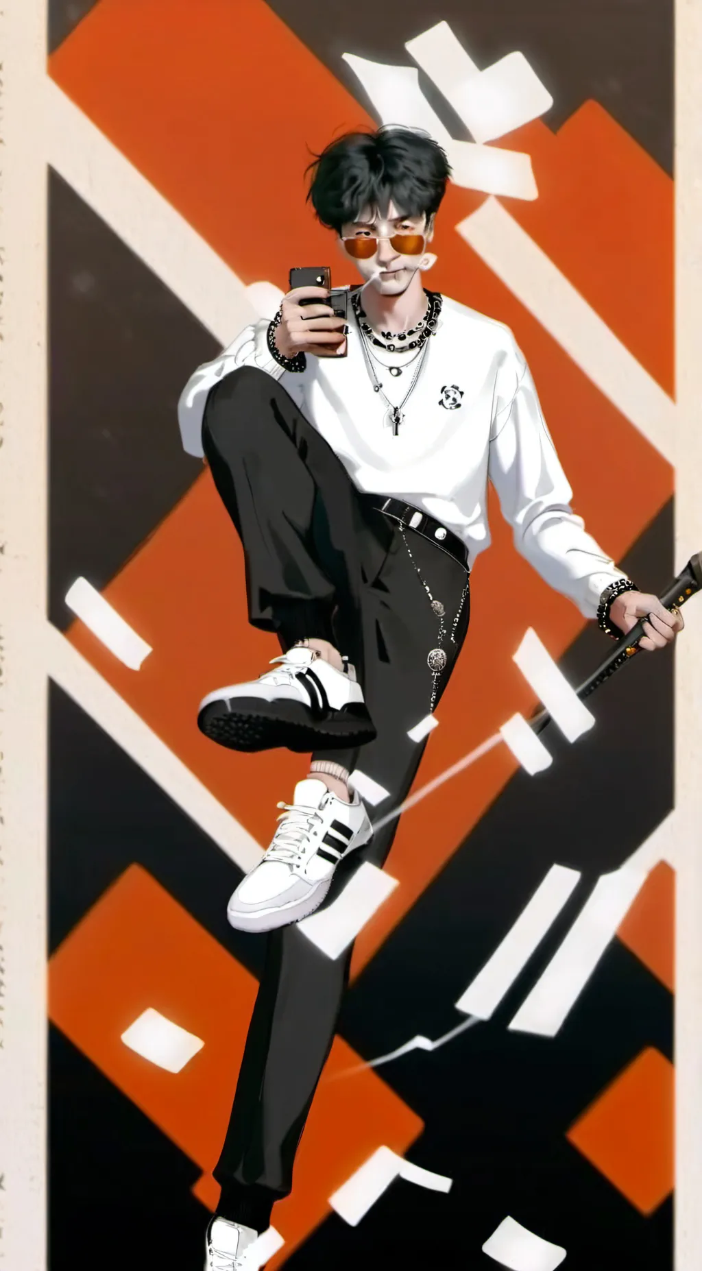 ai character: kian background