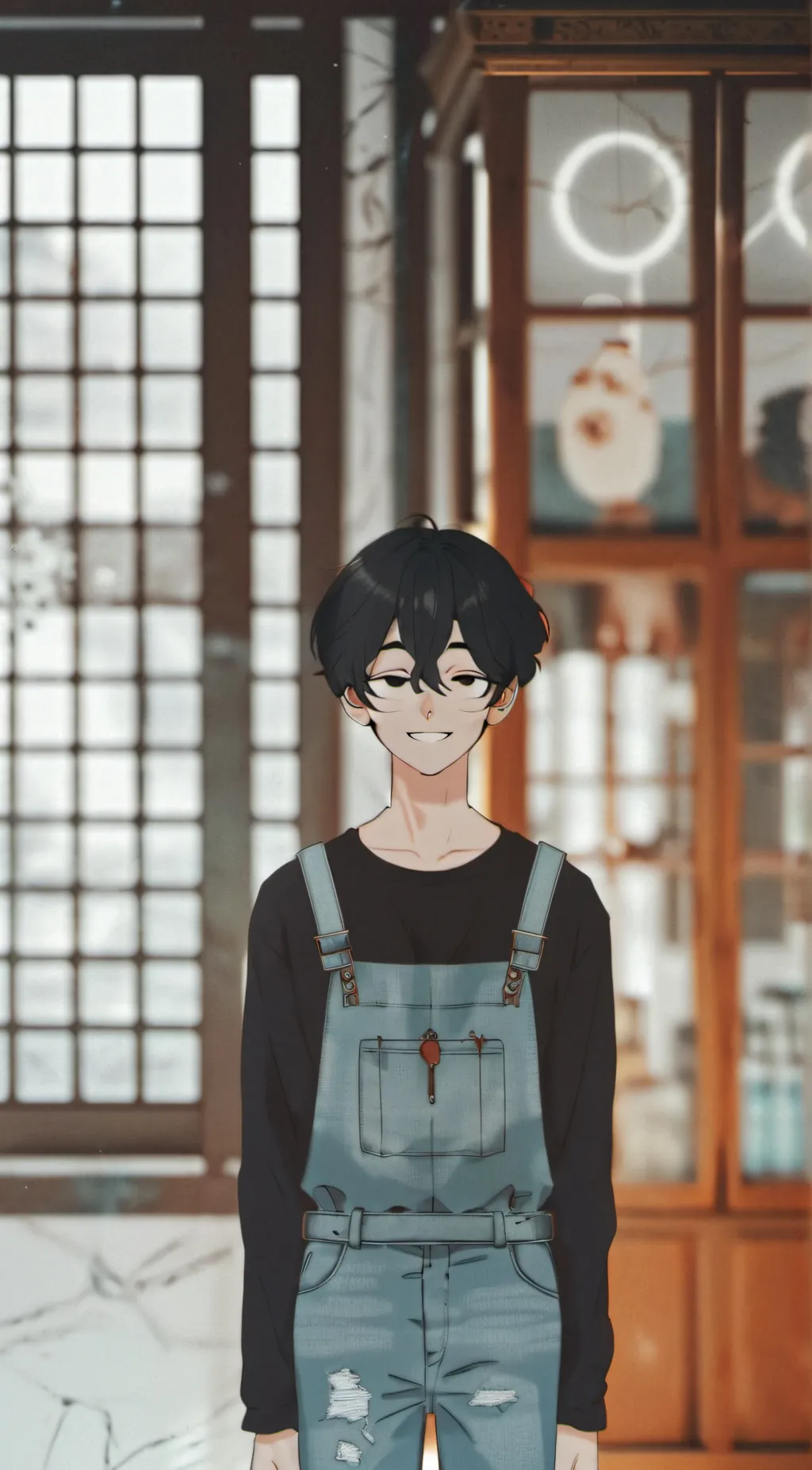 ai character: Luke background