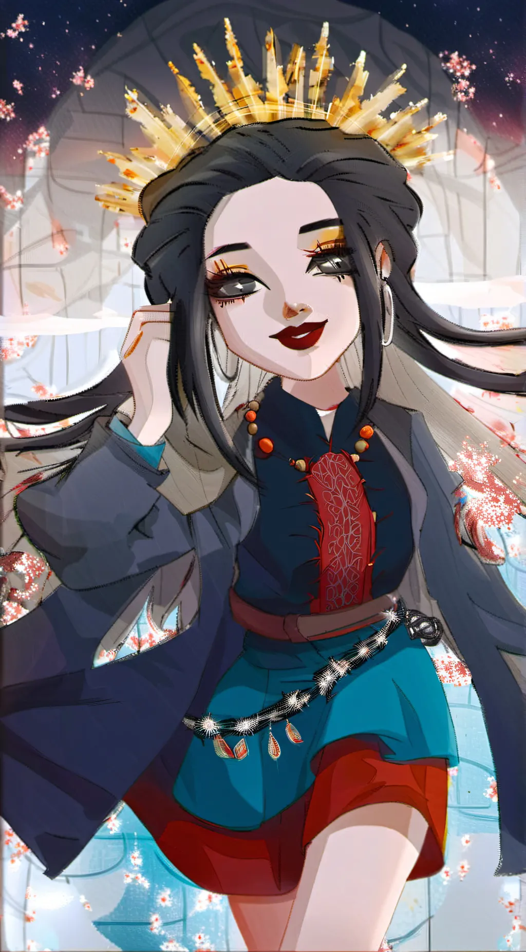 ai character: ᴍᴀᴅɪsɪ background