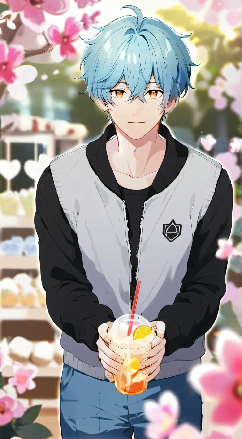 ai character: leo background