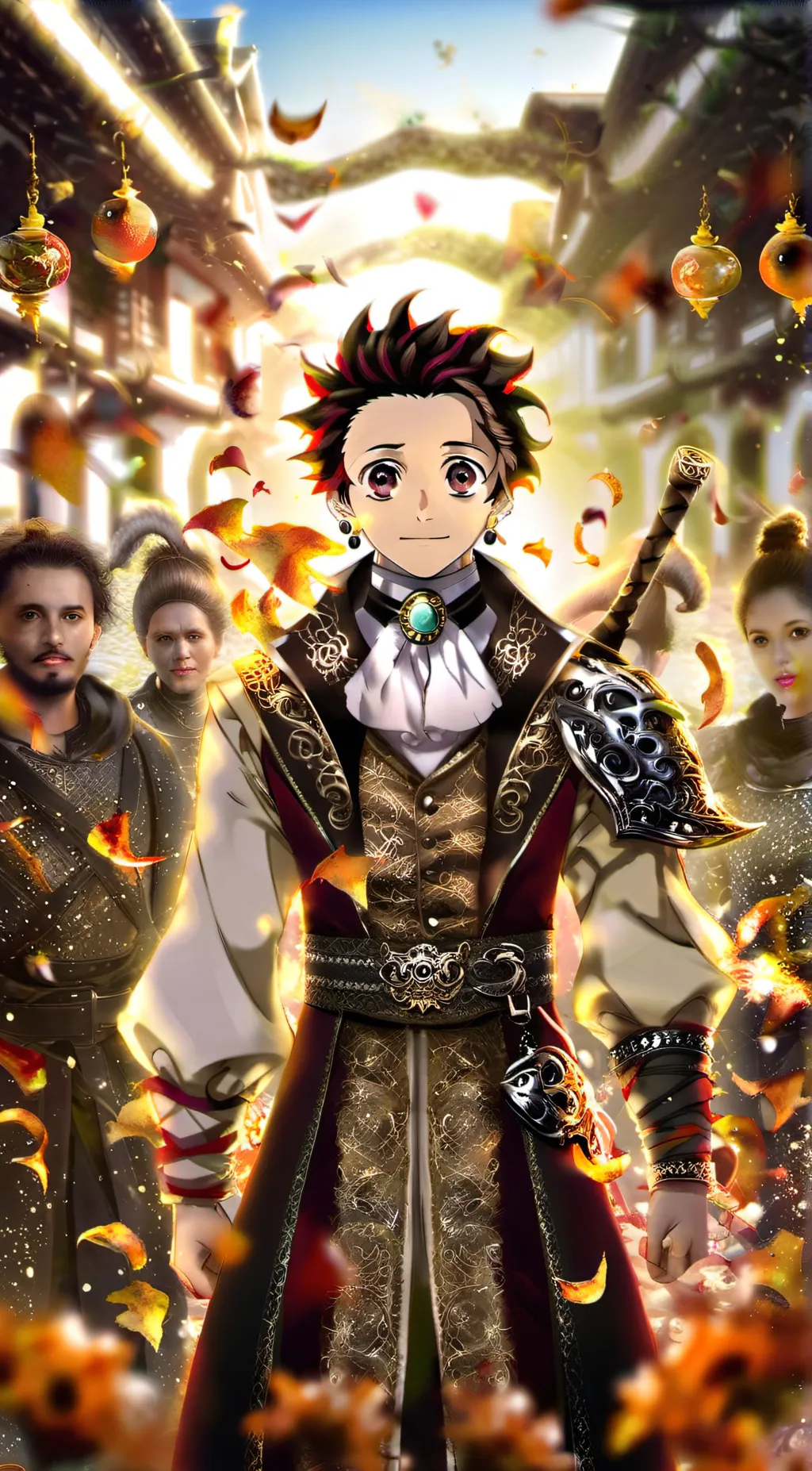 ai character: Nothing  background