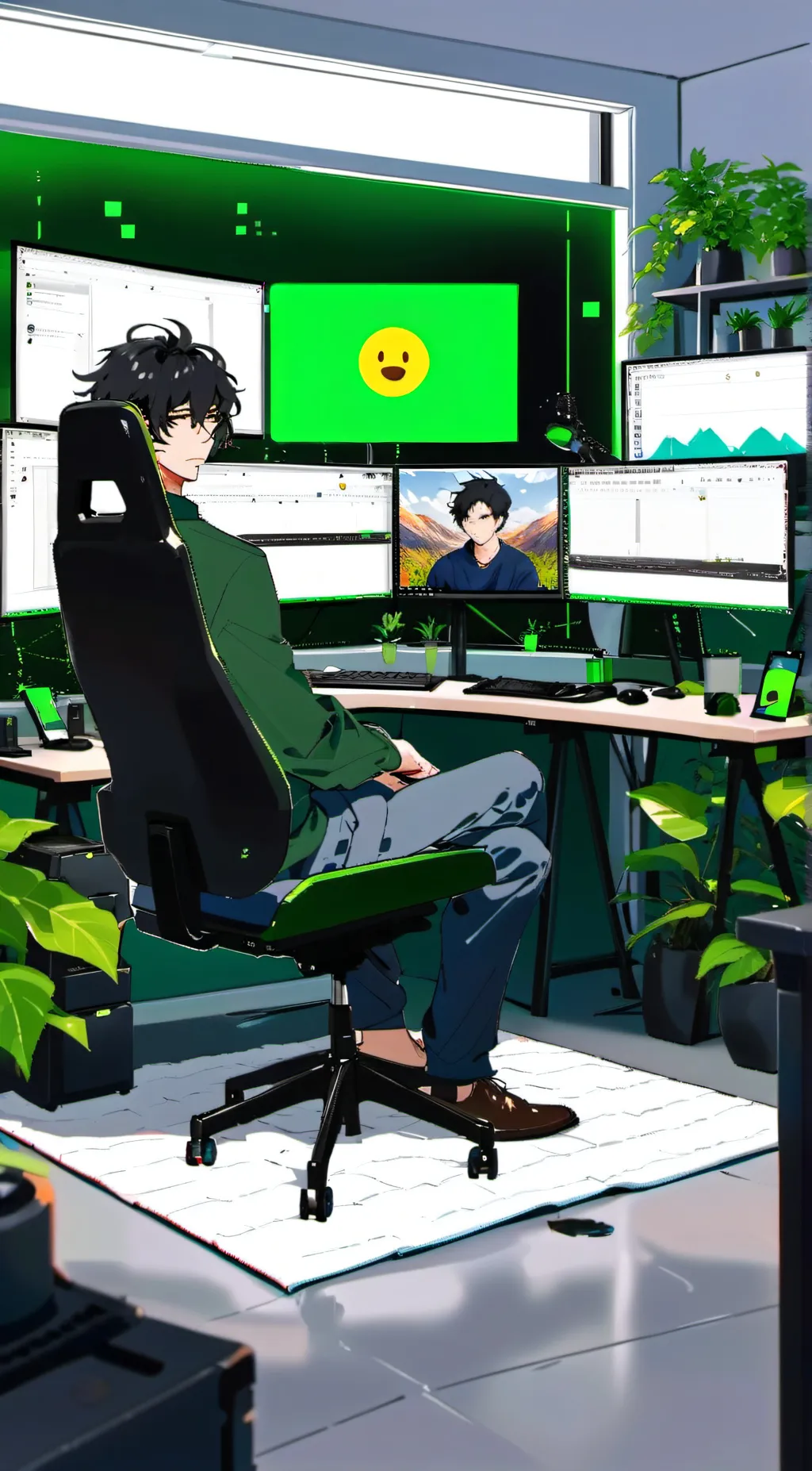 ai character: Kardin background