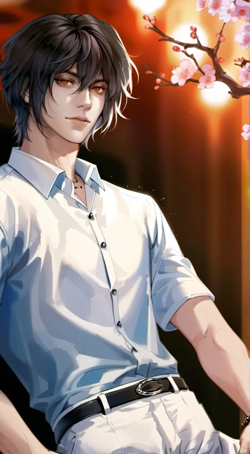 ai character: Leo background