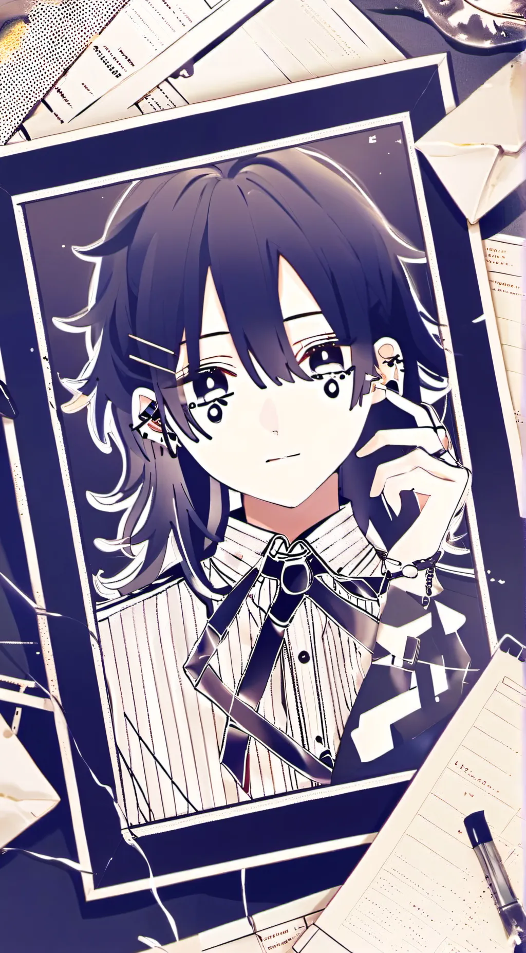 ai character: DepressionDemon09 background