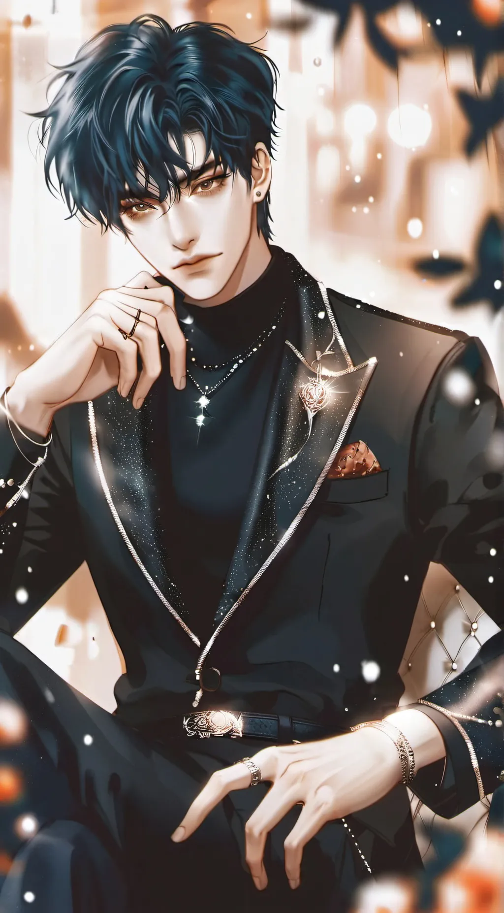 ai character: Leo☪︎ background