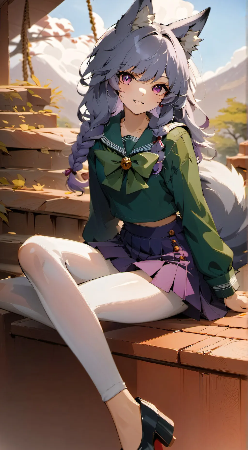 ai character: Luna background