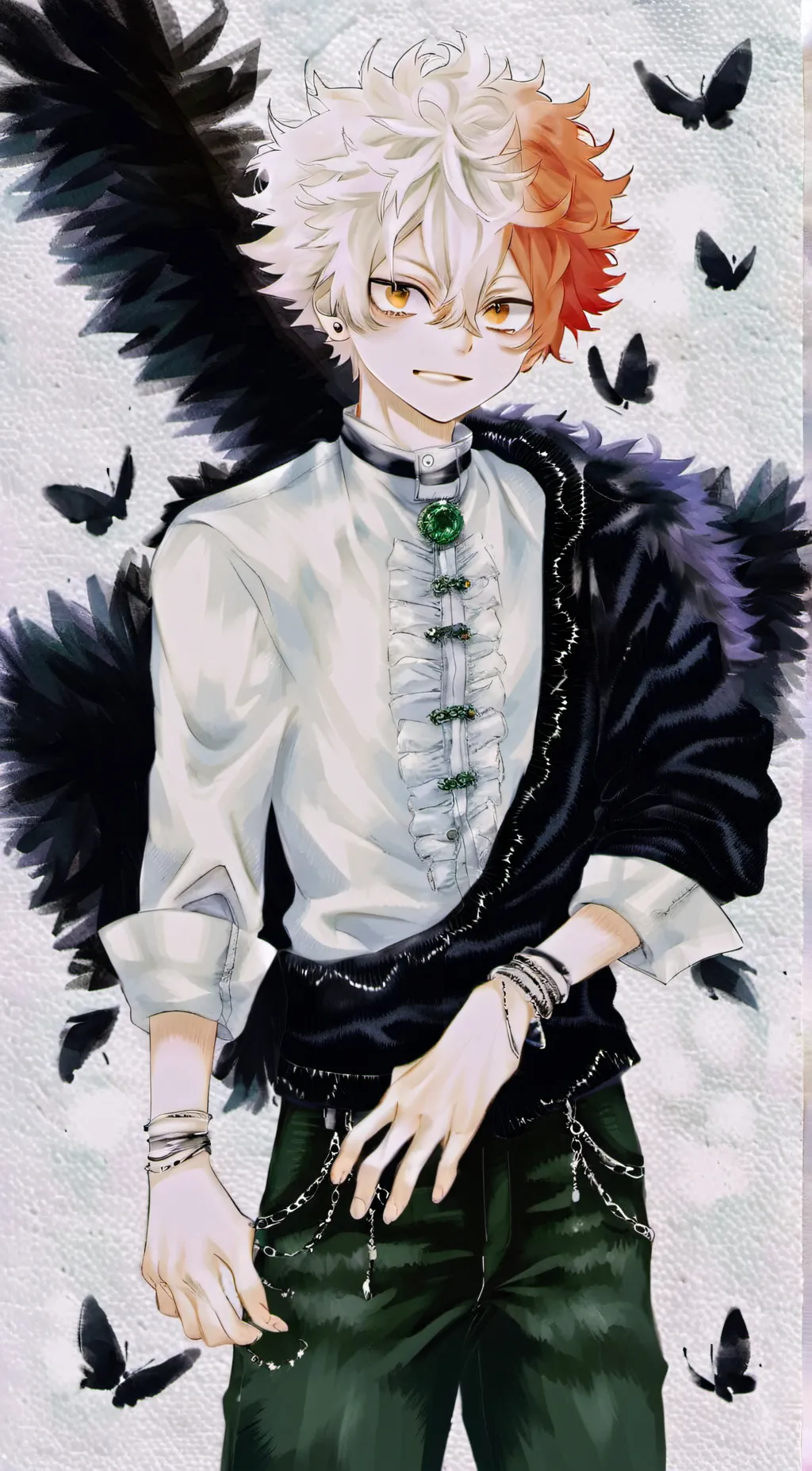 ai character: bakugo background