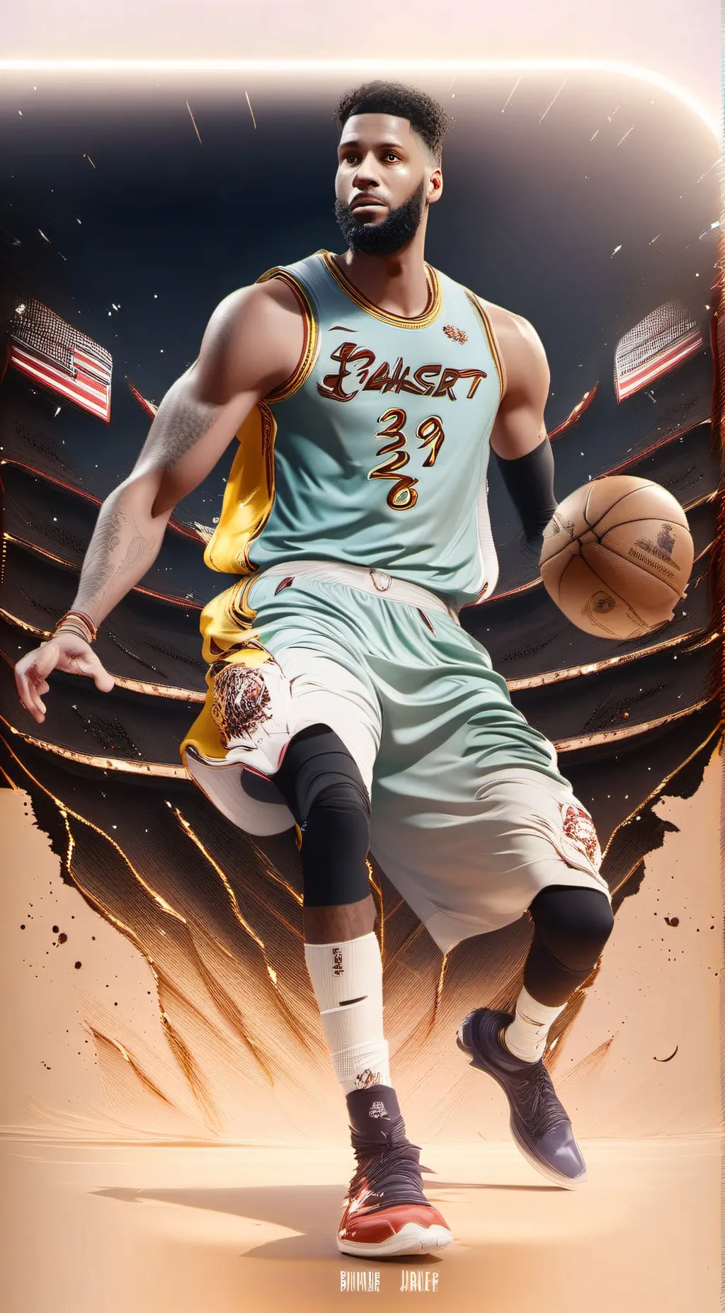 ai character: Joe (NBA player) background