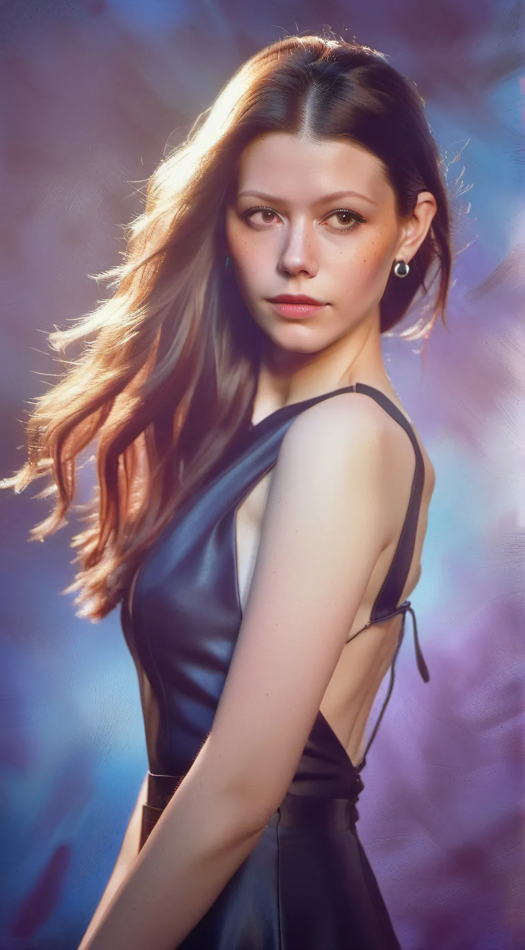 ai character: Mia Goth background