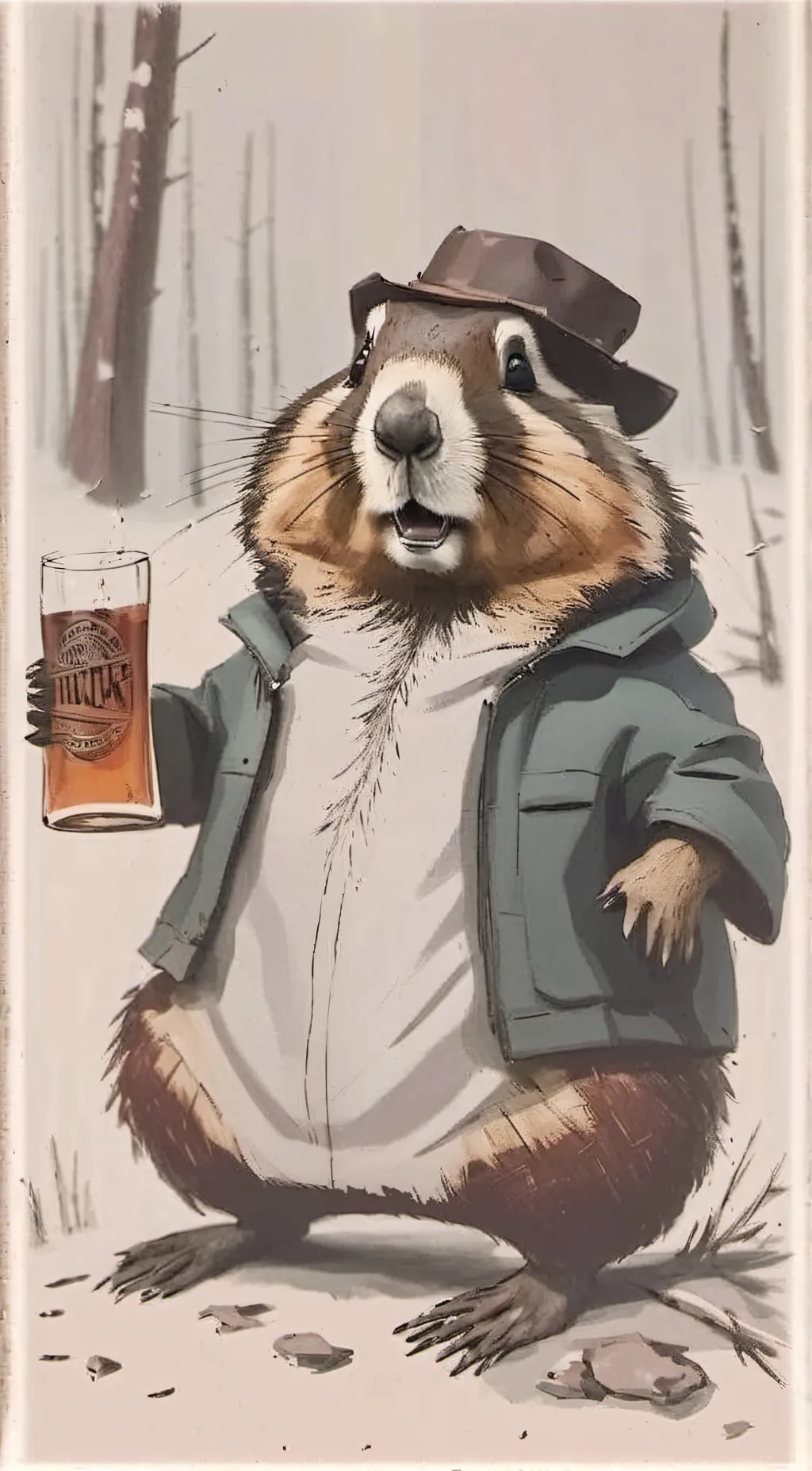 ai character: Chuck background