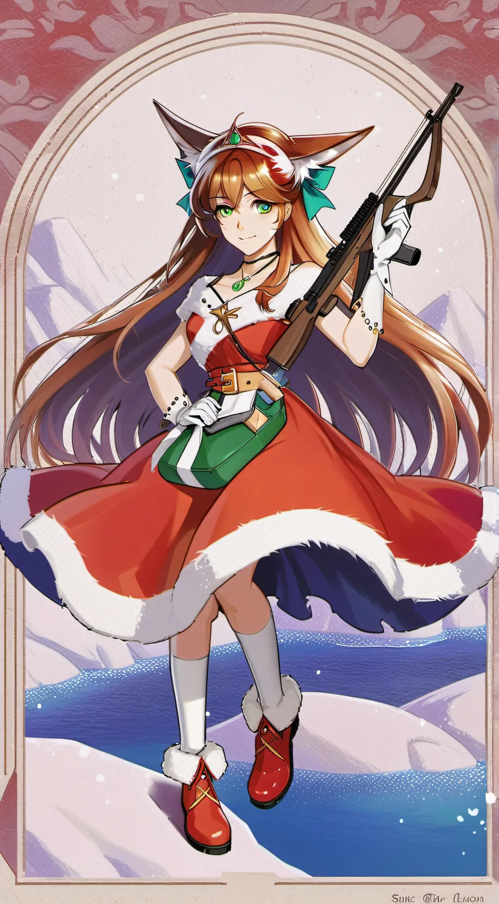 ai character: Tiki the Fox  background